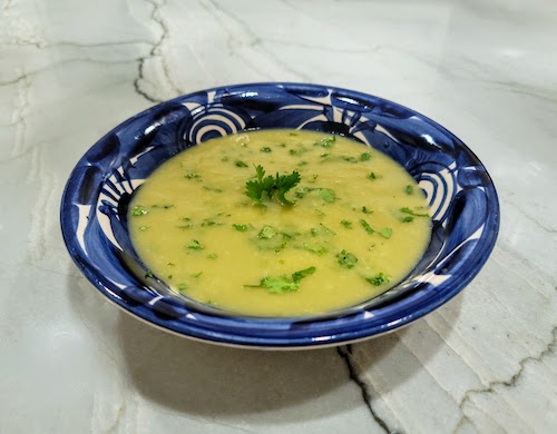 Creamed Celery and Cilantro Soup